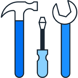 Tools pictogram