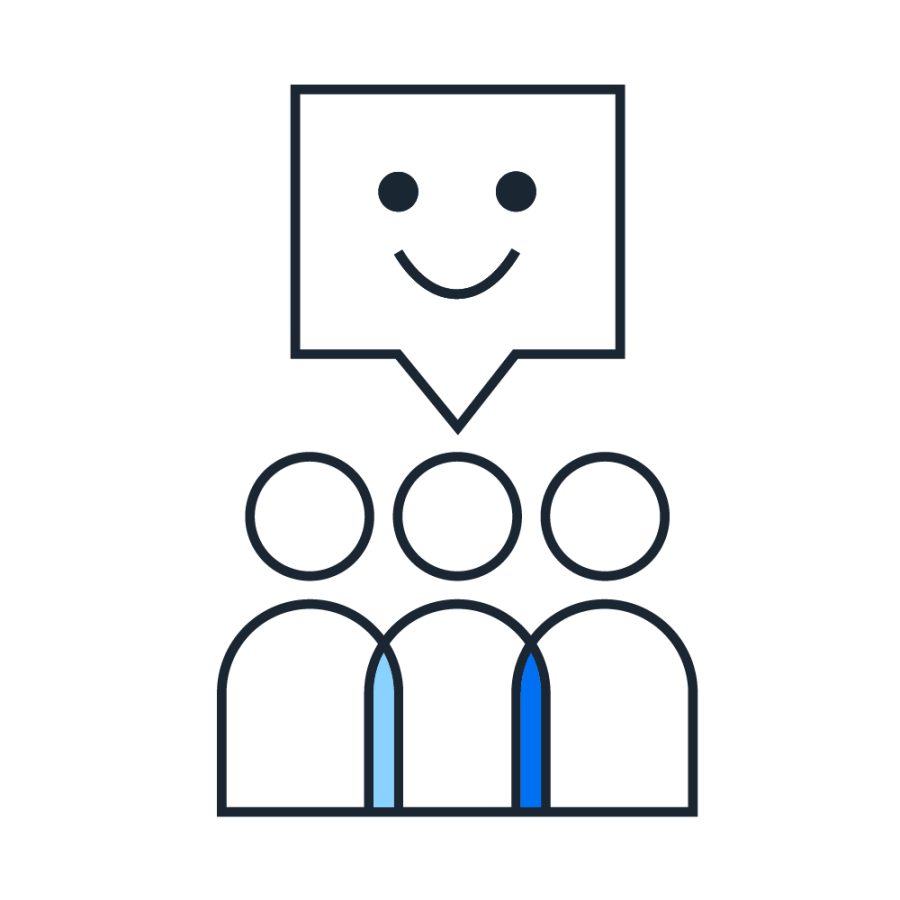 graphic of a group of people